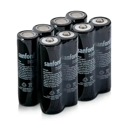 Picture of Sanford 18650 Li-Ion 3.7v 7000 mah rechargeable battery(Black)