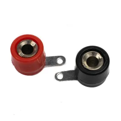 Picture of Banana Plug Socket 4mm- 1pair red and black(Black)