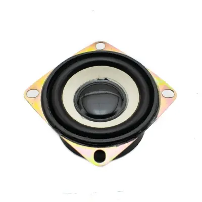 Picture of 1PCS 4 Ohm 3 Watt Rubber Cone Square Speaker DIY Speaker(Black)
