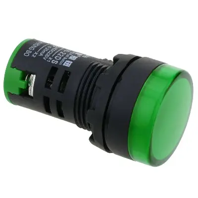 Picture of Industrial Indicator Light JiGoIndia with 22mm Mounting Hole – LED, Waterproof, Signal, Pilot Lamp for Machinery and Control Panels