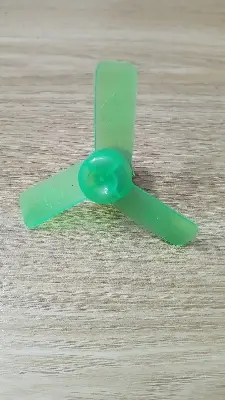 Picture of Micro Dc motor with Fan for Toy and DIY projects -1 pair(Multicolor)