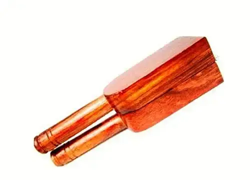 Picture of Wooden Lemon Squeezer/ Juicer, Crusher, Juice Squeezer, Lemon Mesher for Home and Kitchen 1pcs - Multicolor