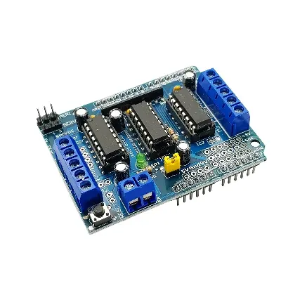 Picture of L293D Dc Motor/Steeper Motor Driver Servo Shield(Blue)
