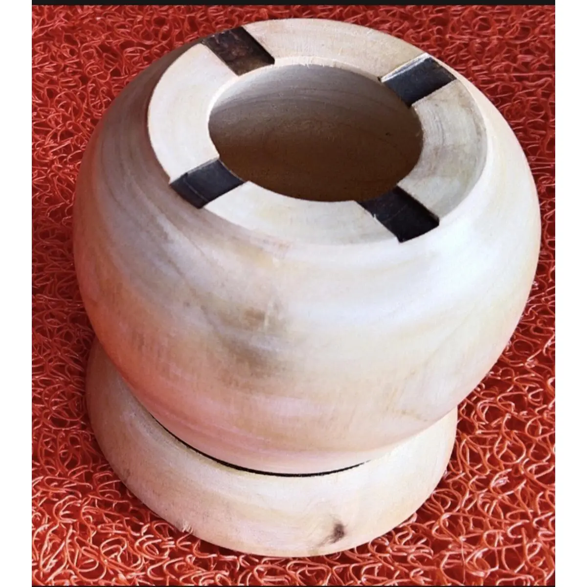 Picture of Wooden Ashtrey for Smart Home and Office - Smoking Ashtray - Multicolor