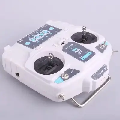 Picture of MicroZone MC6C Mini V2 – 2.4GHz 6CH Controller & Receiver Radio System for RC Airplanes, Drones, Multirotor Helicopters, and Boats(Grey)