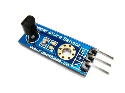 Picture of LM35 Temperature sensor Module(Blue)