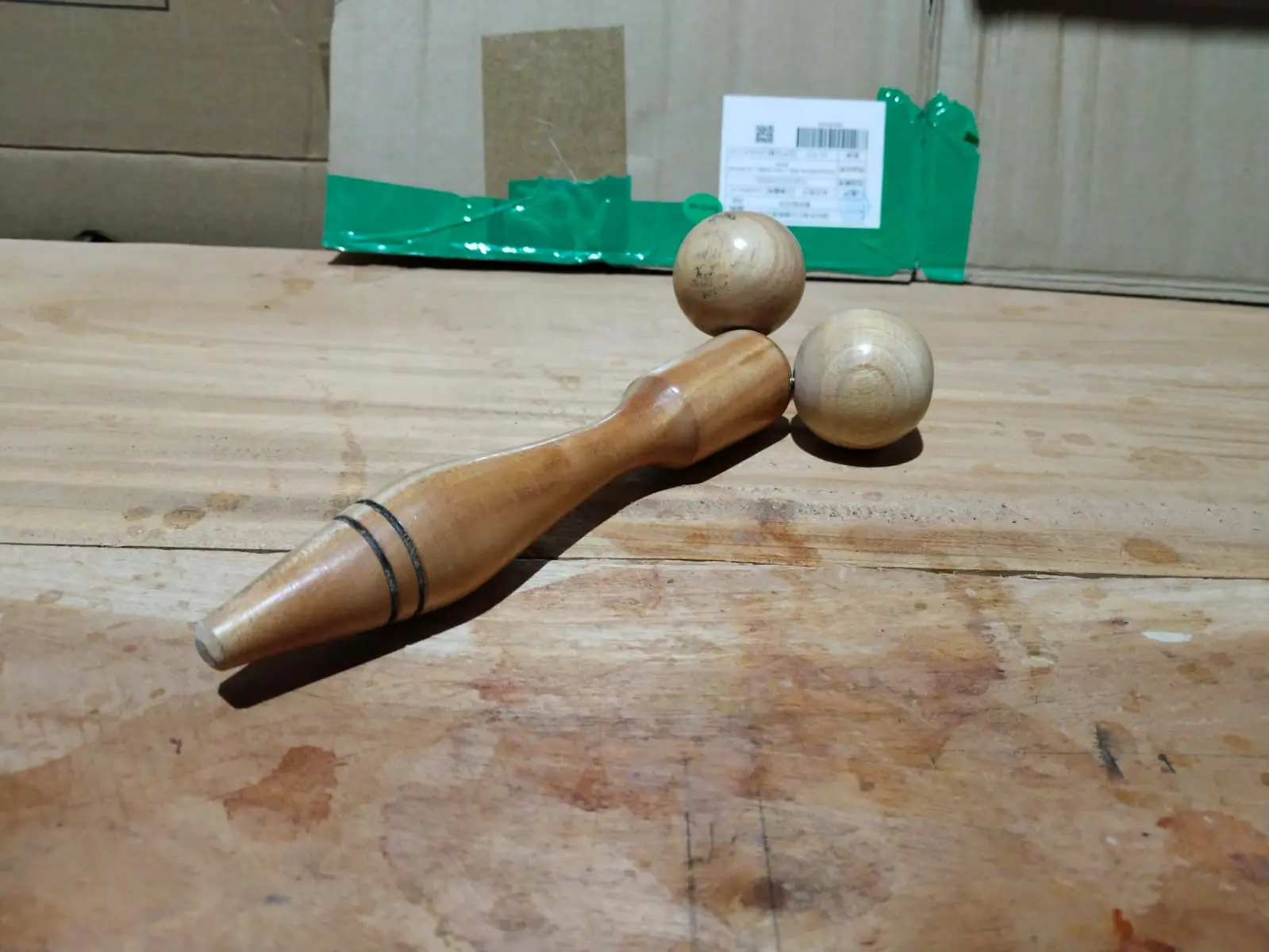 Picture of Gym or Sports Exerciser Acu Wooden 3D Whole Body Massager Home For Men & Women