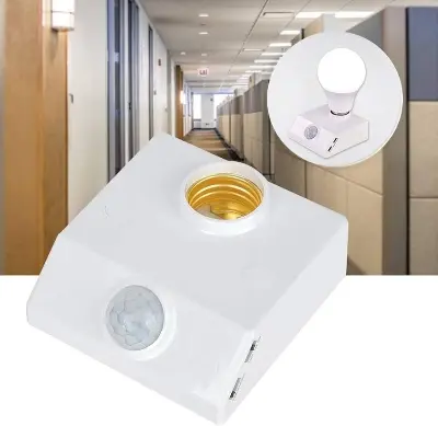 Picture of Smart Motion Sensor Light Holder(White)
