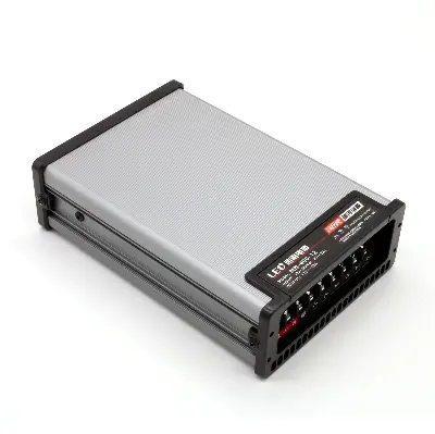 Picture of 12V 33.3A 400W Rainproof LED Power Supply Outdoor Waterproof Transformer for Lighting Systems(Grey)