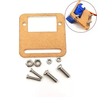 Picture of Servo Mounting Bracket For SG90 Gear Motor(Brown)