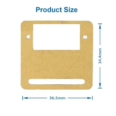 Picture of Servo Mounting Bracket For SG90 Gear Motor(Brown)