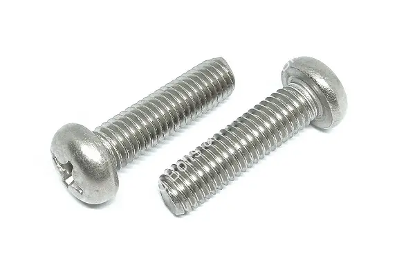 Picture of M4 Round Headed Screw 30mm With Nuts (10pcs)(Silver)