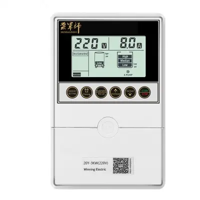 Picture of 3HP 220V Intelligent Water Pump Controller Dry Run Protection & Automated Operation(White)