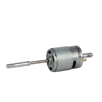 Picture of RS555 12V DC Motor for Oscillating Fans – 15W Extended Shaft(Grey)