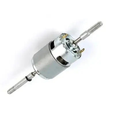 Picture of RS555 12V DC Motor for Oscillating Fans – 15W Extended Shaft(Grey)