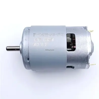 Picture of 775 12V DC Motor 21,000 RPM Brushed Electric Motor with Double Bearing(Grey)