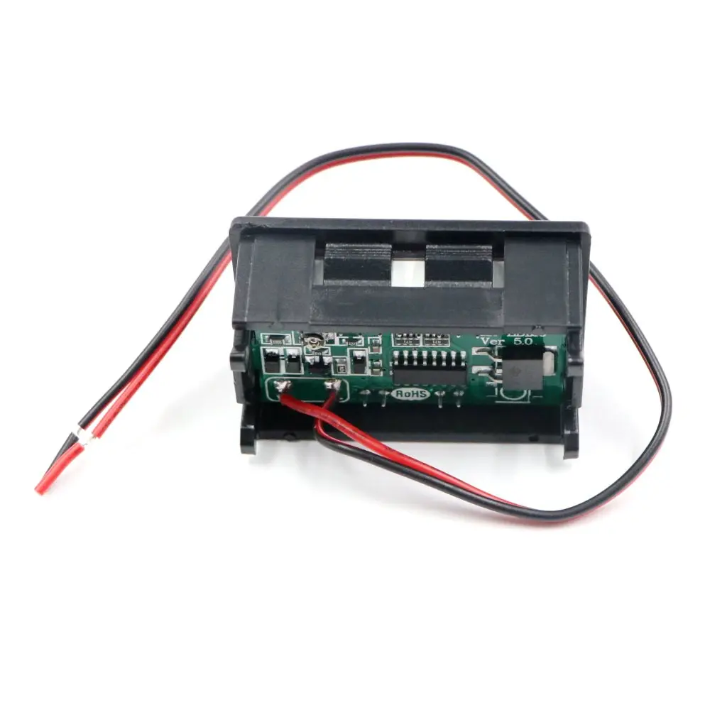 Picture of 12V to 60V DC Lead Acid Lithium Battery Capacity and Voltage Indicator(Black)