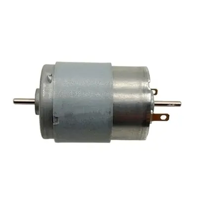 Picture of RS555 DC 12V High-Speed D-Shaft Fan Motor – 3.17mm Shaft for Cooling & DIY Projects(Grey)