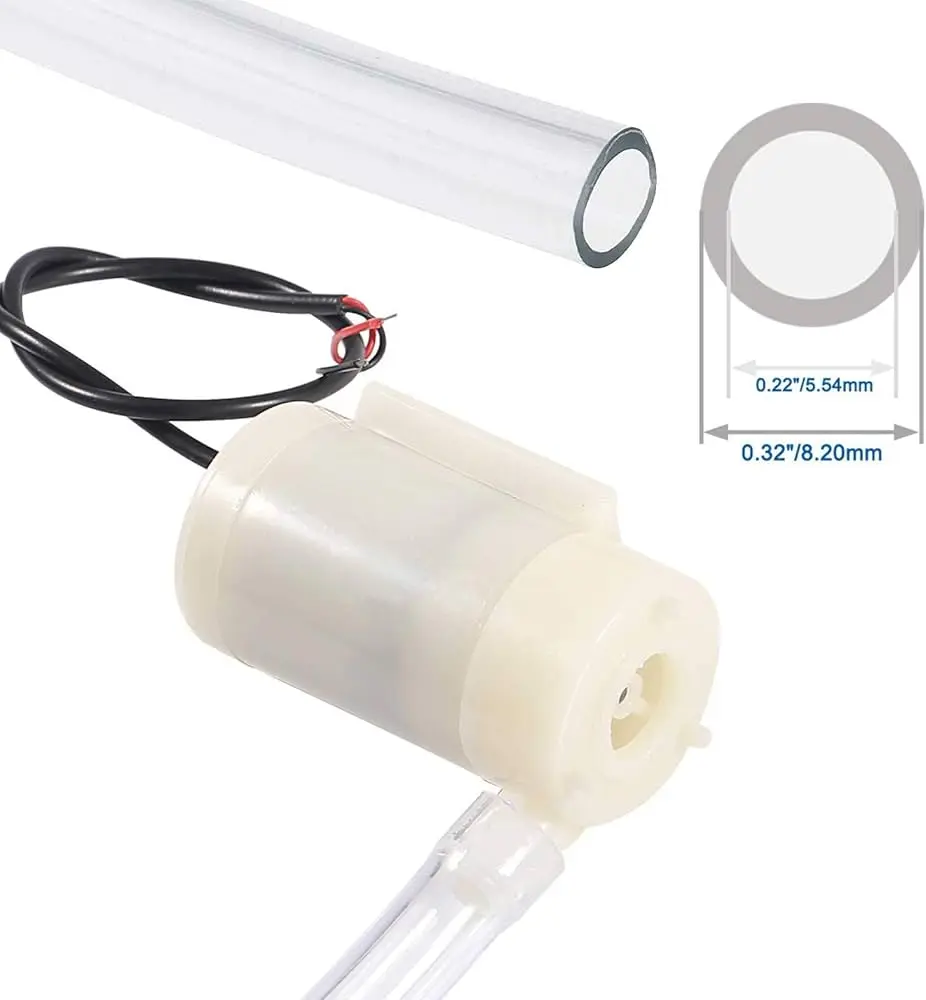 Picture of Transparent Pipe PVC Pipe for mini submersible water pump -1 meter(White)