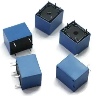 Picture of 6V DC Relay Mini 6V 10 A DC Relay(Blue)