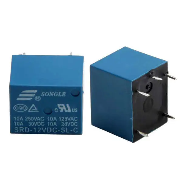 Picture of 6V DC Relay Mini 6V 10 A DC Relay(Blue)