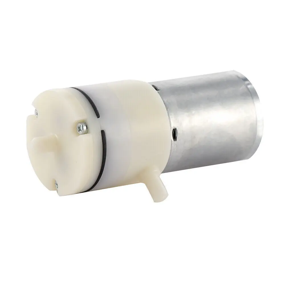 Picture of DC 12V 370 Micro Diaphragm Self-Priming Water Pressure Pump(White)