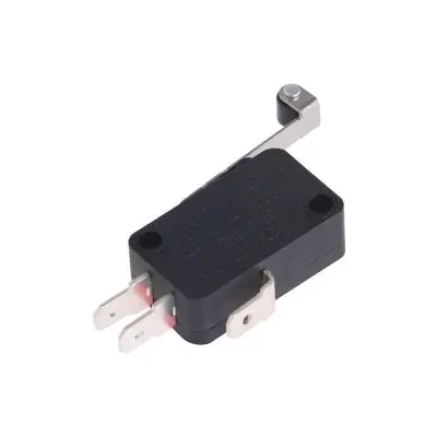 Picture of Limit Switch Micro Switch 15A 250V Roller Lever  with Extended Arm | Rice Cooker Switch(Black)