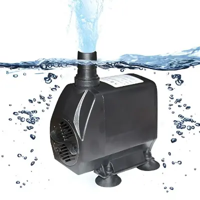 Picture of 25w Mini Submersible Water Pump Ideal for Fish Tank & Aquarium | Air Cooler Pump(Black)