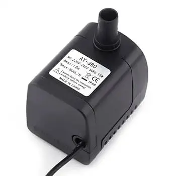 Picture of 25w Mini Submersible Water Pump Ideal for Fish Tank & Aquarium | Air Cooler Pump(Black)