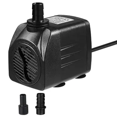 Picture of 25w Mini Submersible Water Pump Ideal for Fish Tank & Aquarium | Air Cooler Pump(Black)