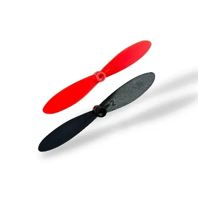 Picture of Dual Blade Mini Propeller Coreless Drone Motor Fan(Black)