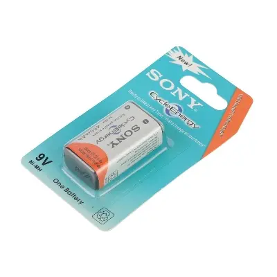 Picture of Sony 9V 450mAh Rechargeable Battery(Multicolor)
