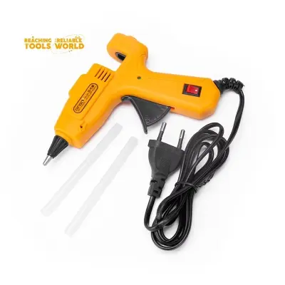Picture of DingQi Professional 100W Glue Gun – Heavy Duty Hot Melt Tool(Orange)