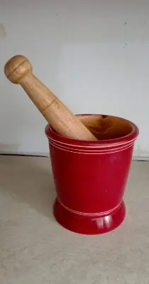 Picture of COLORFUL 5 INCH WoodEen hand made Hamandista big size  Kitchen Accessories - Kitchen Accessories - Multicolor