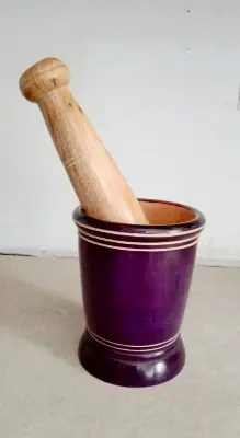 Picture of COLORFUL 5 INCH WoodEen hand made Hamandista big size  Kitchen Accessories - Kitchen Accessories - Multicolor