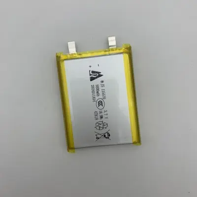 Picture of 3.7V 5000mAh 115570 Rechargeable LiPo Battery– High-Capacity Power for Drones, Power Banks & Portable Electronics”(Silver)