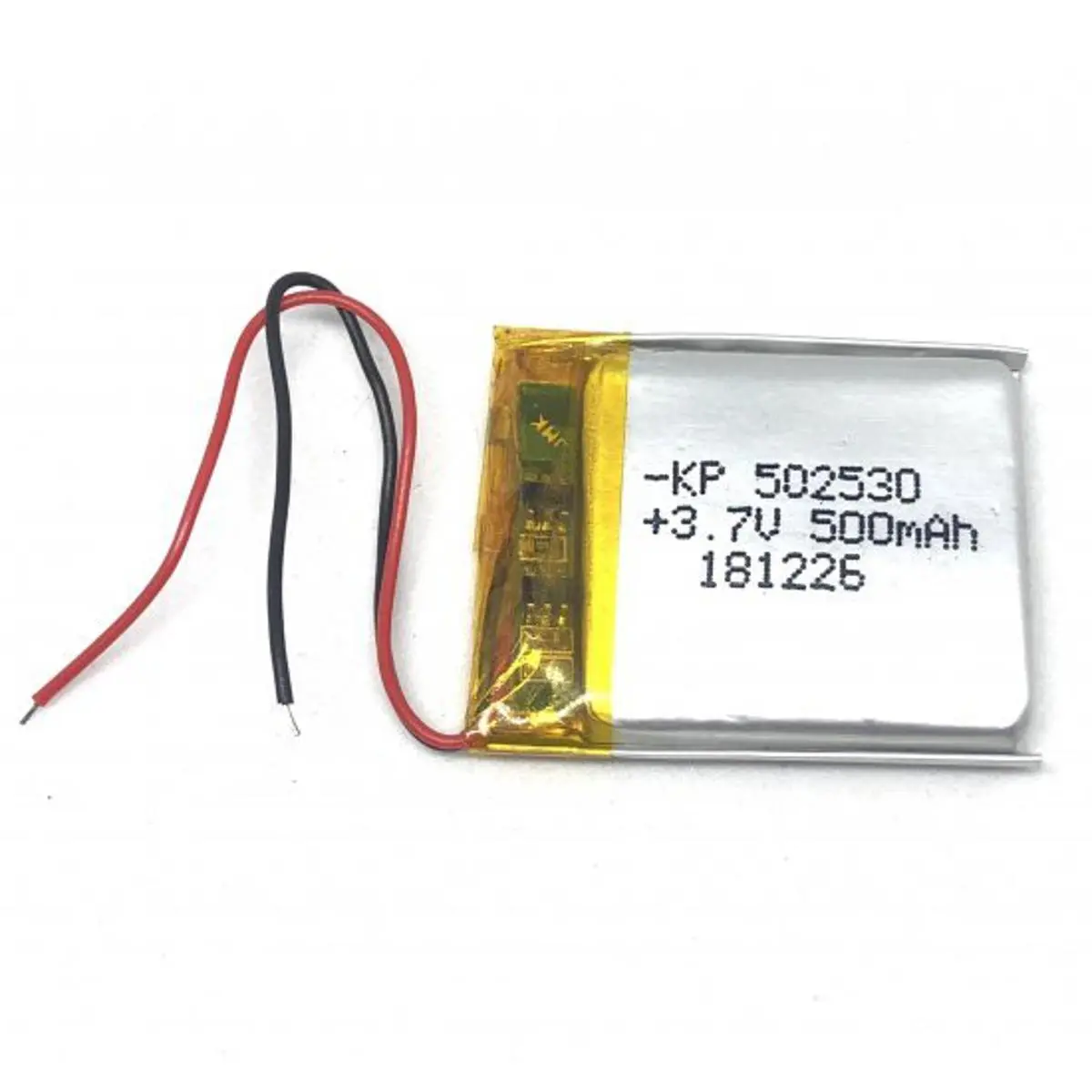 Picture of 3.7V 500mAh Li-Po Rechargeable Battery – 1S Lithium Polymer Cell(Grey)