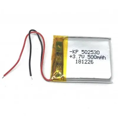 Picture of 3.7V 500mAh Li-Po Rechargeable Battery – 1S Lithium Polymer Cell(Grey)