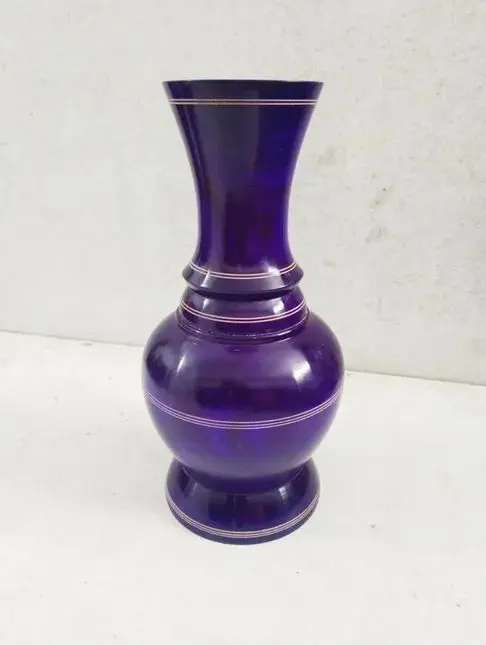 Picture of Colorful 10 Inch wooden flower vase classic style/ wooden craft vase /home decor wood flower vases - Multicolor