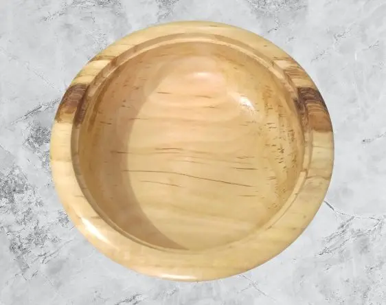 Picture of Classic Style Mehguni  wood bowl kitchen storage bowl dry  food containers dinner dishes vintage salad rice style tableware noodles bowl with lid - Multicolor