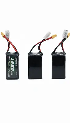 Picture of 1550 mAh 3S 35C LiPower 11.1 V High-Discharge LiPo Battery with XT-60 Connector(Black)