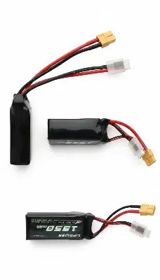 Picture of 1550 mAh 3S 35C LiPower 11.1 V High-Discharge LiPo Battery with XT-60 Connector(Black)