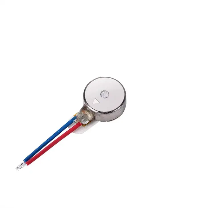 Picture of 0820 Mini Coin Vibration Motor 8mmX2.1mm ideal for mobile phones, wearables, and compact electronics.”(Silver)
