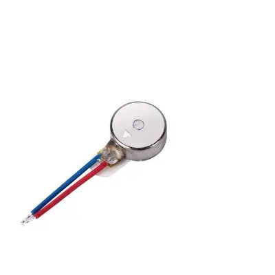 Picture of 0820 Mini Coin Vibration Motor 8mmX2.1mm ideal for mobile phones, wearables, and compact electronics.”(Silver)