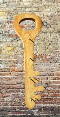 Picture of Wooden Key Holder For Restaurant  Office Home multi uses