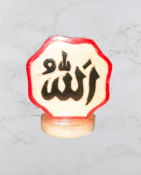 Picture of Table, Home Decoration wallmate with stand ( Small Size ) - Brown, Multicolor, Blue