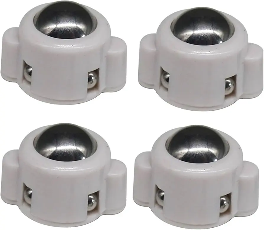 Picture of 3PI Mini Ball Caster Wheel for Robot Car | Universal Stainless Steel Caster for DIY & Line Follower Robots(White)