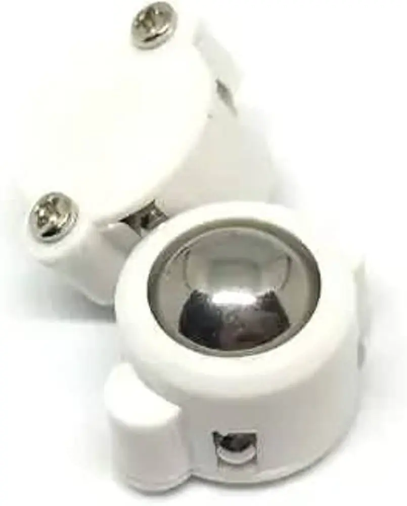 Picture of 3PI Mini Ball Caster Wheel for Robot Car | Universal Stainless Steel Caster for DIY & Line Follower Robots(White)