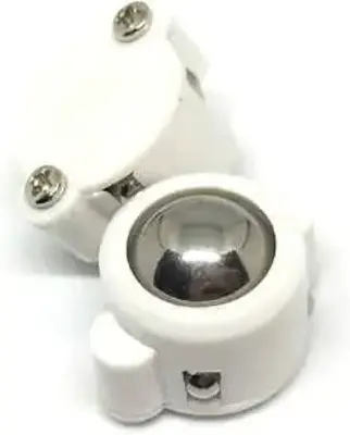 Picture of 3PI Mini Ball Caster Wheel for Robot Car | Universal Stainless Steel Caster for DIY & Line Follower Robots(White)