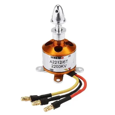 Picture of A2212 2200KV Brushless Motor for Drone Quadcopter, Aircraft & RC Helicopter |x(Orange)